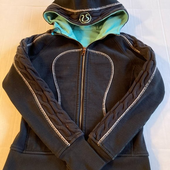 LuLulemon Activewear Scuba Hoodie Jacket (Size 8) - Picture 1 of 10